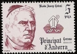 Stamps Andorra -  Copríncipes episcopales
