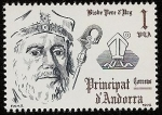 Stamps Andorra -  Copríncipes episcopales