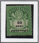 Stamps Hungary -  Cuerno d' Correos