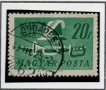 Stamps Hungary -  Shako,Espada y Trumpe