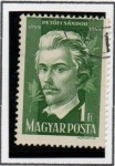 Stamps Hungary -  Sandor Petrof