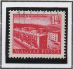 Stamps Hungary -  Apartamentos, Komio