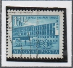 Stamps Hungary -  Iron Works School, Csepel