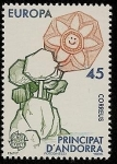 Stamps Andorra -  Europa - CEPT -  Fotosíntesis