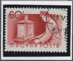 Stamps Hungary -  Recogida d' Coreo