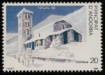 Stamps Andorra -  Navidad 1988