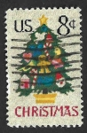 Sellos de America - Estados Unidos -  1508 - Árbol de Navidad