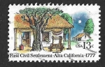 Stamps United States -  1725 - 200 Aniversario del Pueblo de San José de Guadalupe