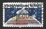 Sellos del Mundo : America : Estados_Unidos : 1759 - II Aniversario del Aterrizaje de la Viking 1 en Marte