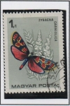 Stamps Hungary -  Zygaena Carniolica