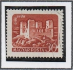 Stamps Hungary -  Castillos: Diosgyor