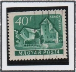 Sellos de Europa - Hungra -  Castillos: Simon Tornya