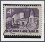 Sellos de Europa - Hungra -  Castillos: Eger