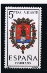 Stamps Spain -  Escudos de Provincias  Alicante