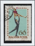 Stamps Hungary -  Patinaje Artistico
