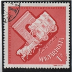 Sellos de Europa - Hungr�a -  Paris postal Conf. d' 1863