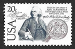 Stamps United States -  2036 - Tratado de Amistad y Comercio entre EE.UU. y Suecia