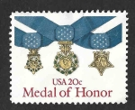 Sellos de America - Estados Unidos -  2045 - Medalla del Honor