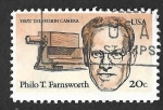 Stamps United States -  2058 - Philo T. Farnsworth