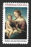 Stamps United States -  2063 - 500 Aniversario del Nacimiento de Raffaello Sanzio