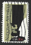 Stamps United States -  2081 - L Aniversario de los Archivos Nacionales