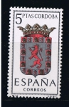 Stamps Spain -  Escudos de Provincias  Córdoba