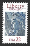  de America - Estados Unidos -  2224 - Centenario de la Estatua de la Libertad