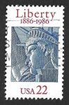 Stamps United States -  2224 - Centenario de la Estatua de la Libertad