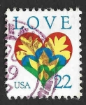  de America - Estados Unidos -  2248 - Love