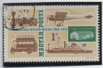 Stamps Hungary -  Tranportes