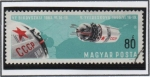 Stamps : Europe : Hungary :  Espacio, Vostoks 5 y 6