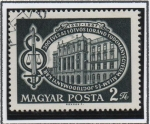Stamps Hungary -  símbolos d' l' Justicia y universidad