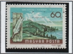 Stamps Hungary -  Tihanyi Peninsula