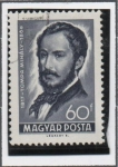 Stamps Hungary -  Mihaly Tompa