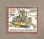 Stamps Germany -  Feria muestras primavera de Leipzig