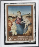 Stamps Hungary -  Esterhazy Madona