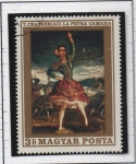 Stamps Hungary -  Petra Cámara (Bailarina)