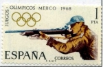 Stamps Spain -  Méjico 68