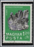 Stamps : Europe : Hungary :  Cristales d