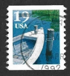 Stamps United States -  2529 - Barca de Pesca