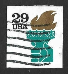 Stamps United States -  2531 - Antorcha de la Libertad