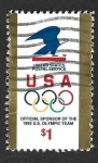 Sellos de America - Estados Unidos -  2539 - Sponsor Oficial del Equipo Olímpico USA`92