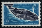 Stamps Europe - French Southern and Antarctic Lands -  Fauna- Ballena azúl