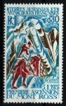 Sellos de Europa - Territorios Ant�rticos Franceses -  1ª ascención monte Ross