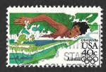 Stamps United States -  C1078 - JJOO USA´84