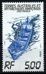 Stamps French Southern and Antarctic Lands -  Barco de abastecimiento 