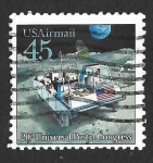 Sellos de America - Estados Unidos -  C124 - XX Congreso Postal Universal