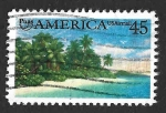 Sellos de America - Estados Unidos -  C127 - PUAS Costa Tropical