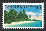 Sellos de America - Estados Unidos -  C127 - PUAS Costa Tropical