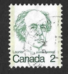 Stamps Canada -  587 - Sir Wilfrid Laurier